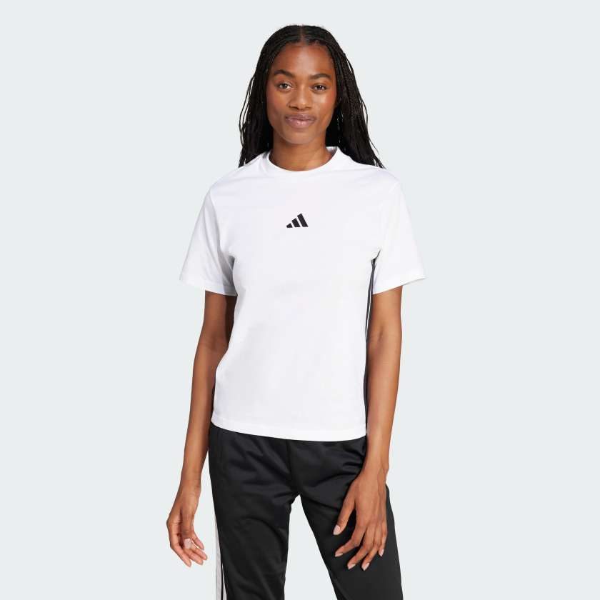 Футболка Essentials 3-Stripes Cotton