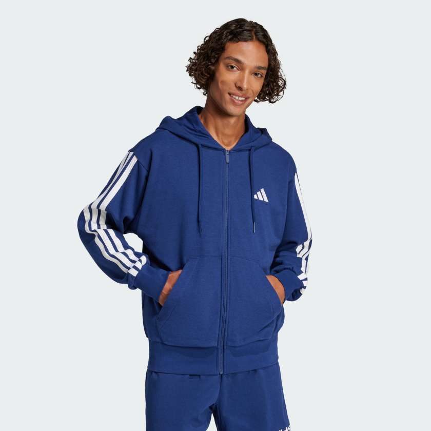 Толстовка Essentials 3-Stripes French Terry