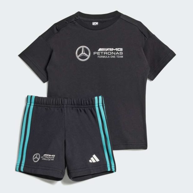 Комплект: футболка та шорти Mercedes - AMG Petronas Formula One Team DNA Kids