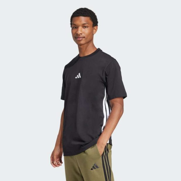 Футболка Essentials 3-Stripes Single Jersey