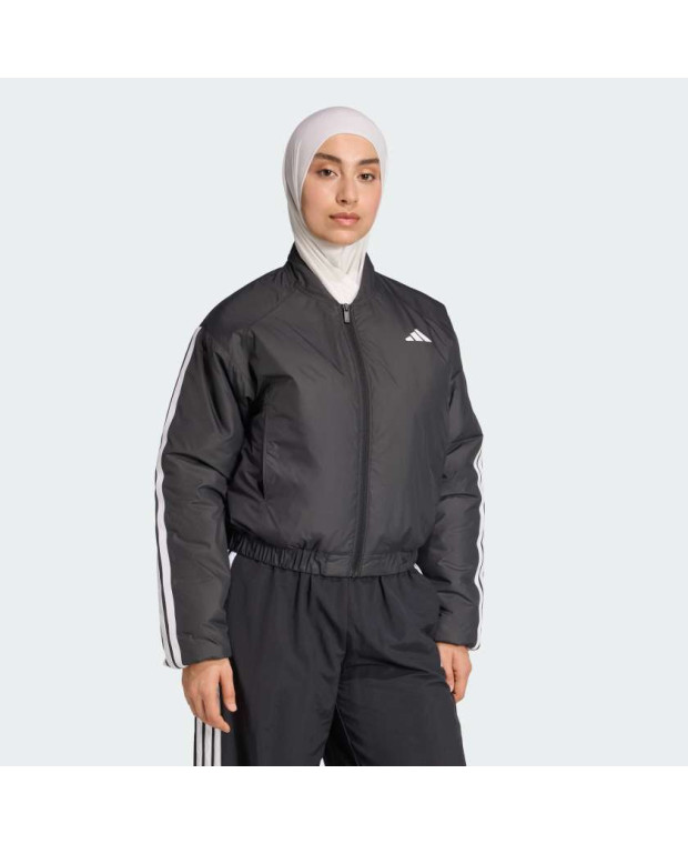 Бомбер Essentials CLIMAWARM 3 Stripes Insulated