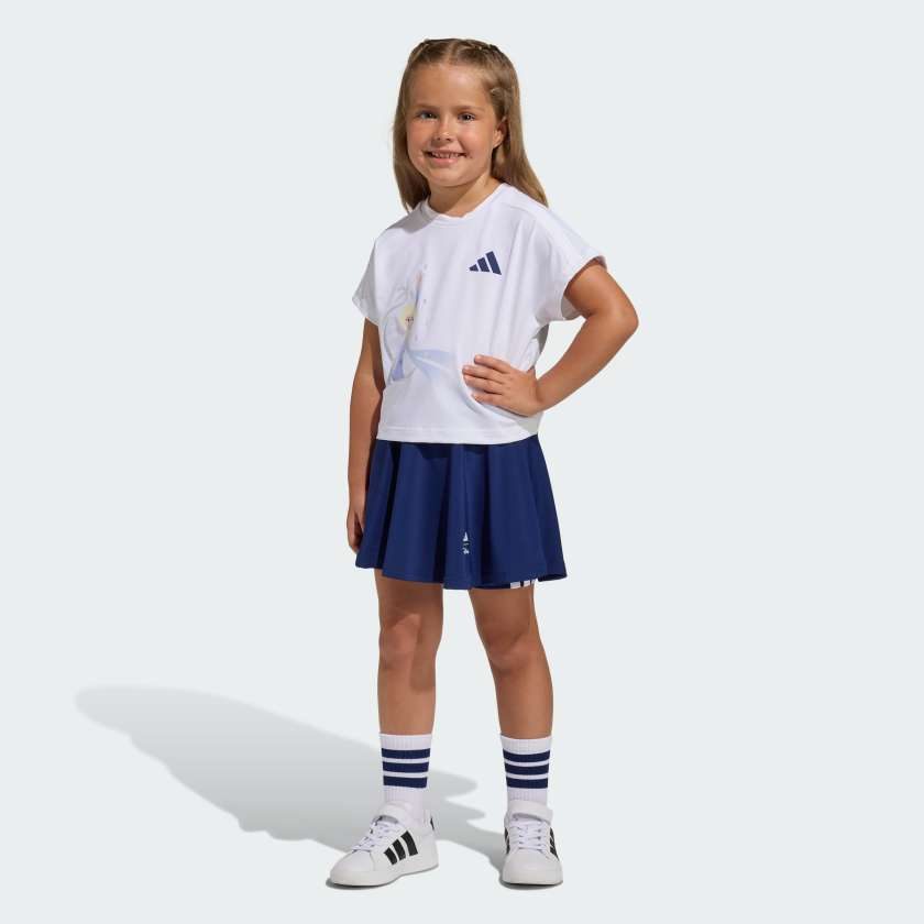 Комплект: футболка та спідниця-шорти ADIDAS DISNEY FROZEN SPORT