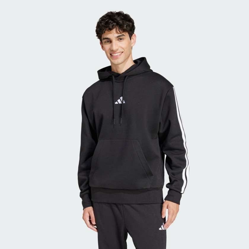 Худі Essentials 3-Stripes Fleece