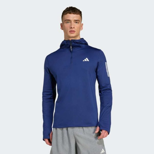Худи Own The Run Winterized Hooded Half-Zip