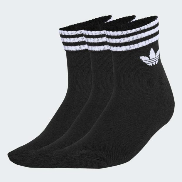 Три пари шкарпеток 3-Stripes Ankle Socks