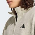 Флисовая спортивная кофта City Tech 3 Stripes High Pile Full Zip