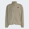 Флисовая спортивная кофта City Tech 3 Stripes High Pile Full Zip