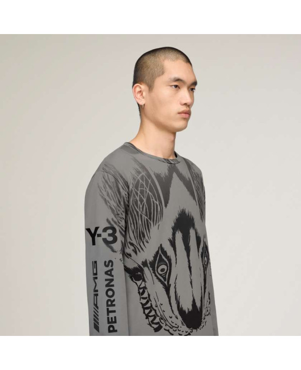 Лонгслів Y-3 MERCEDES WOLF GRAPHIC