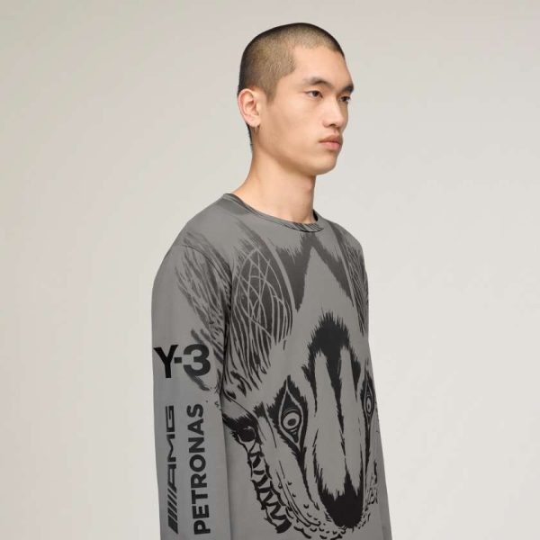 Лонгслів Y-3 MERCEDES WOLF GRAPHIC