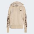 Толстовка Seasonal Essentials Animal Print 3-Stripes Full-Zip