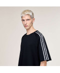 Футболка Y-3 RAW EDGE 3 STRIPES SHORT SLEEVE