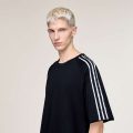 Футболка Y-3 RAW EDGE 3 STRIPES SHORT SLEEVE
