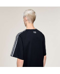 Футболка Y-3 RAW EDGE 3 STRIPES SHORT SLEEVE