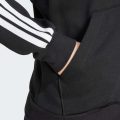 Толстовка Essentials 3-Stripes Full-Zip Fleece