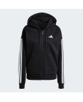 Толстовка Essentials 3-Stripes Full-Zip Fleece
