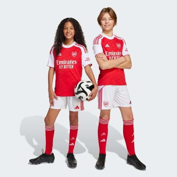 Домашние шорты Arsenal 25/26 Home Kids