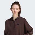 Толстовка Seasonal Essentials Animal Print 3-Stripes Full-Zip