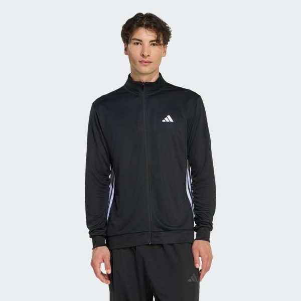 Олімпійка WORKOUT ESSENTIALS ALL-SET 3-STRIPES KNIT