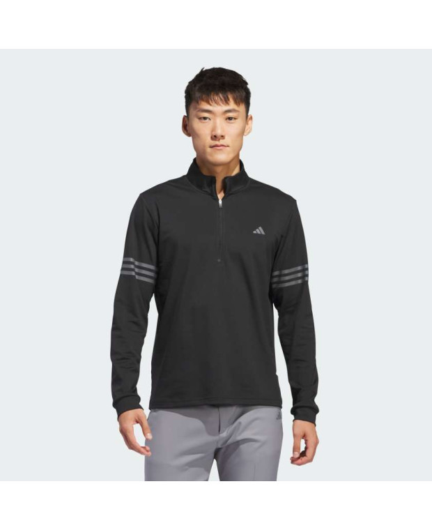 Світшот Adi 3-Stripes Half-Zip