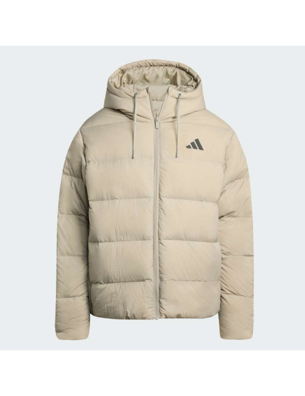 Пуховик Essentials Climawarm 3-Stripes Puffer Hooded