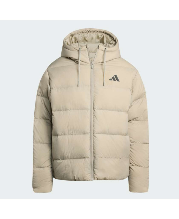 Пуховик Essentials Climawarm 3-Stripes Puffer Hooded