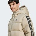 Пуховик Essentials Climawarm 3-Stripes Puffer Hooded
