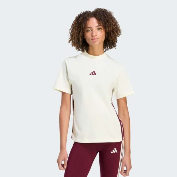 Футболка Essentials 3-Stripes Cotton