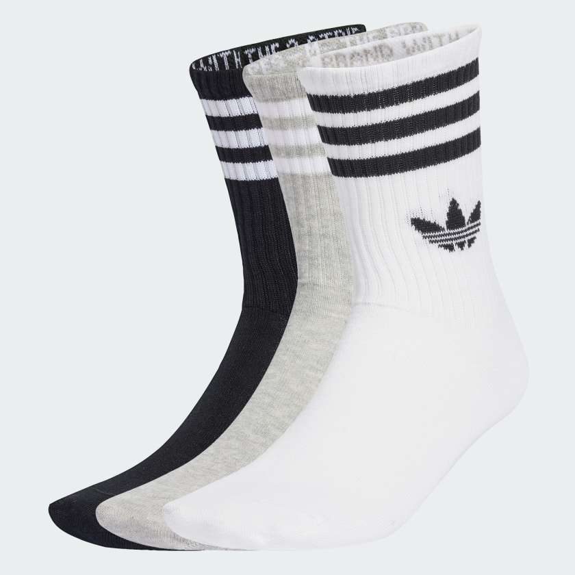 Три пари шкарпеток 3-Stripes Crew