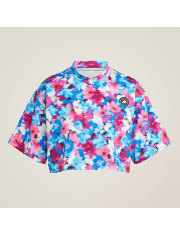 Укорочена футболка adidas by Stella McCartney Printed