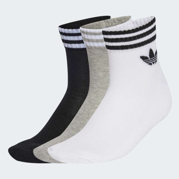 Три пари шкарпеток 3-Stripes Ankle Socks