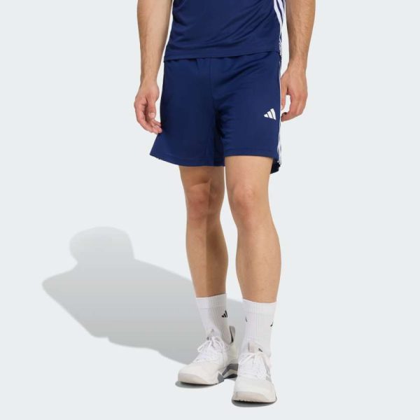 Шорти WORKOUT ESSENTIALS BASE 3-STRIPES PIQUE 7inch