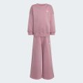 Комплект: свитшот и брюки LOOSE CREW Top & WIDE LEG PANTS