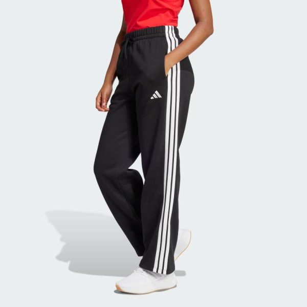 Брюки Essentials 3-Stripes Open-Hem French Terry Joggers