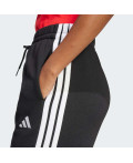 Штани Essentials 3-Stripes Open-Hem French Terry Joggers