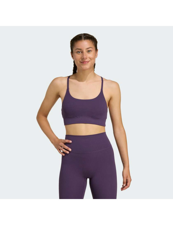 Бра adidas All Me Light Support Rib Long Line