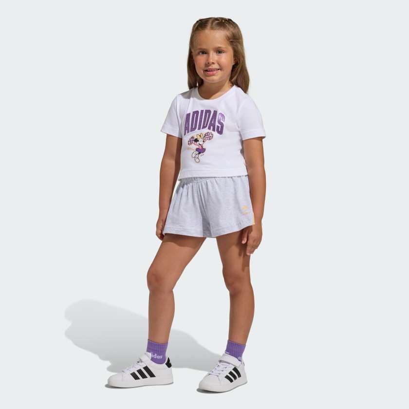 Комплект: футболка и шорты ADIDAS DISNEY MINNIE MOUSE
