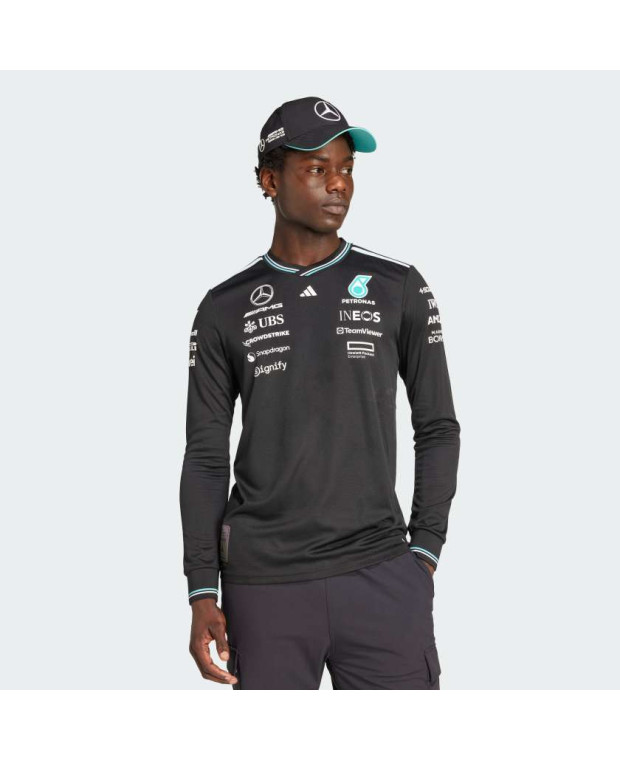Джерсі з довгим рукавом Mercedes - AMG Petronas Formula One Team Driver Authentic