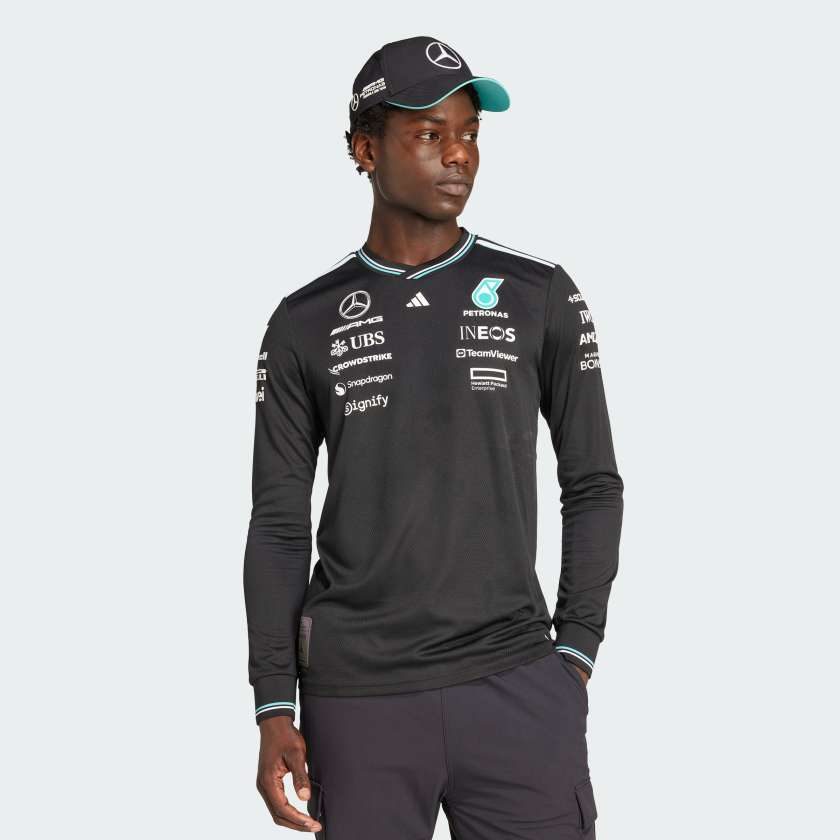 Джерсі з довгим рукавом Mercedes - AMG Petronas Formula One Team Driver Authentic