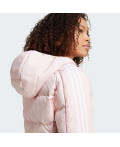 Пуховик Essentials 3-Stripes Mid Down Hooded