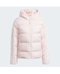 Пуховик Essentials 3-Stripes Mid Down Hooded