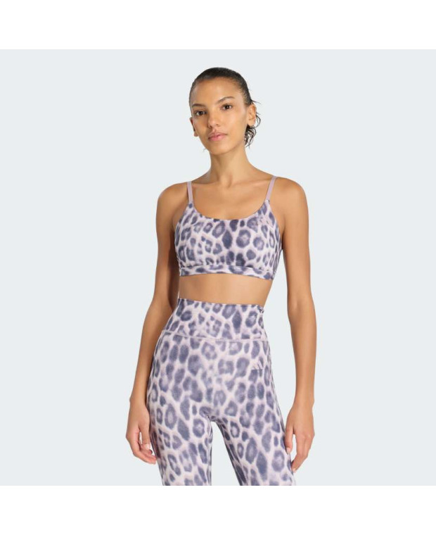 Бра Optime Essentials Workout Leopard Light Support