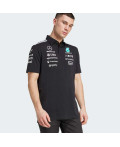 Футболка-поло Mercedes - AMG Petronas Formula One Team Black