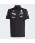 Футболка-поло Mercedes - AMG Petronas Formula One Team Black