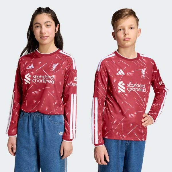 Домашнє джерсі з довгим рукавом Liverpool FC 26/27 Home Kids