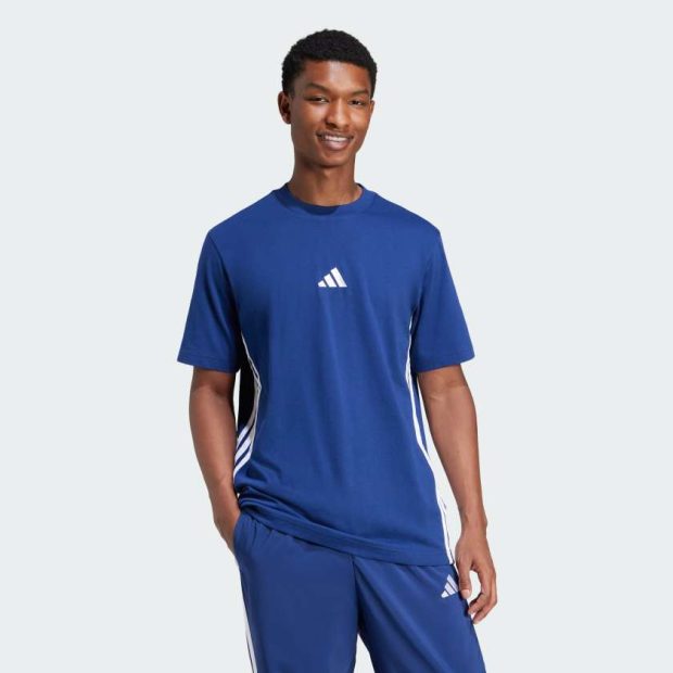 Футболка Essentials 3-Stripes Single Jersey