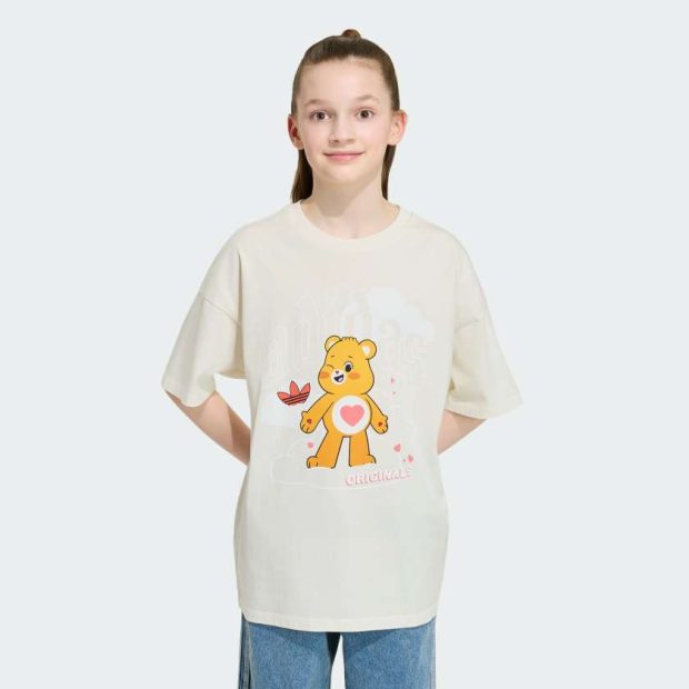 Футболка ADIDAS CARE BEARS SLIM 3 STRIPES