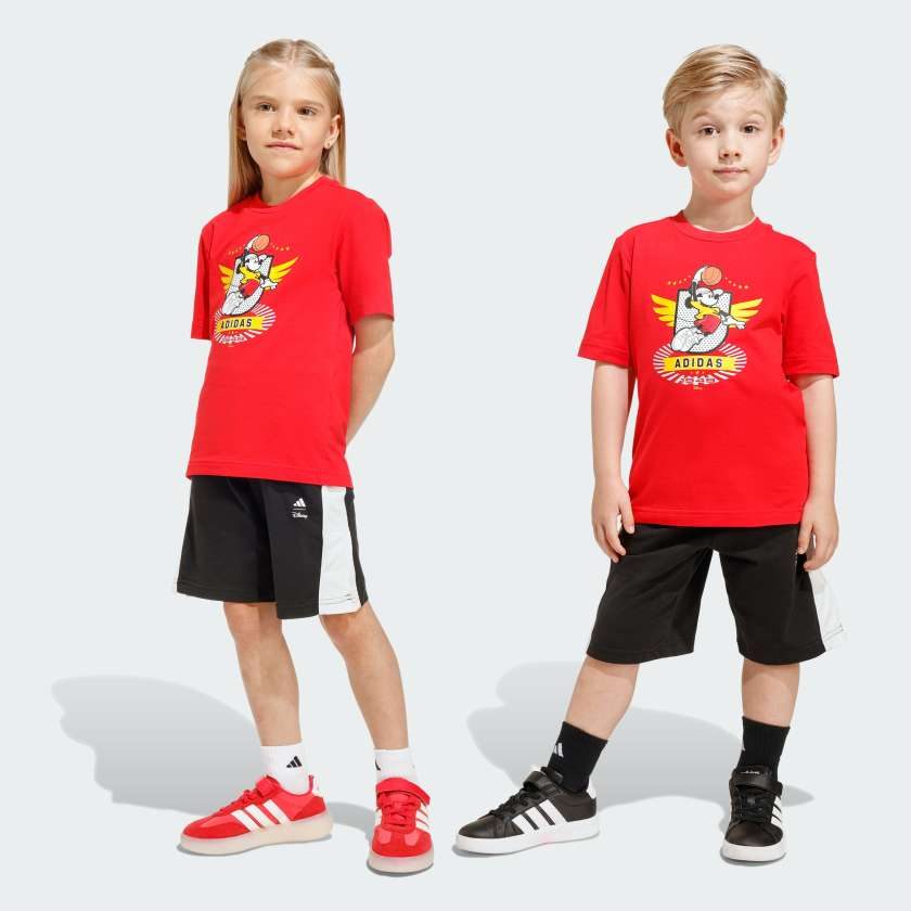 Комплект: футболка и шорты ADIDAS DISNEY MICKEY MOUSE