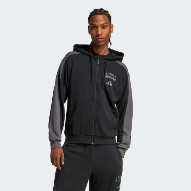 Толстовка COLLEGIATE FRENCH TERRY FULL-ZIP HOODED