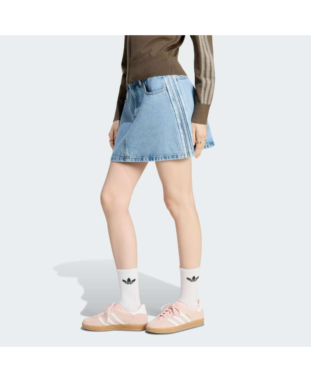 Джинсова спідниця MID RISE DENIM
