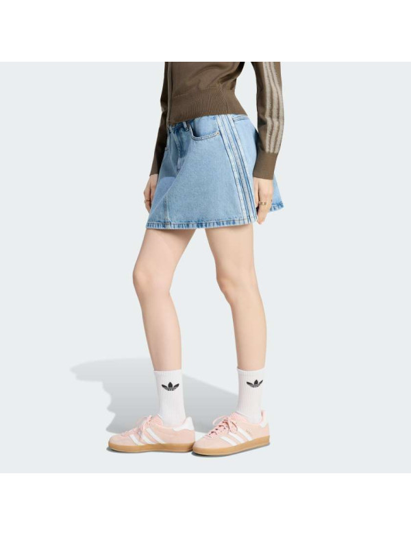 Джинсова спідниця MID RISE DENIM